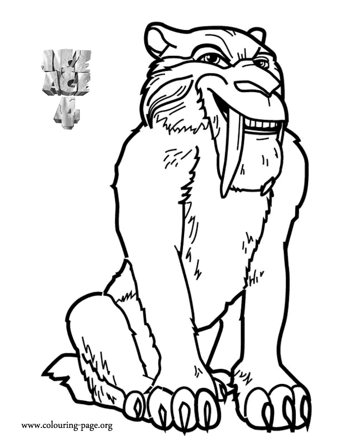 ice age coloring pages for kids - photo #1
