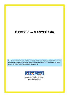 Apotemi Elektrik ve Manyetizma Fasikülü PDF