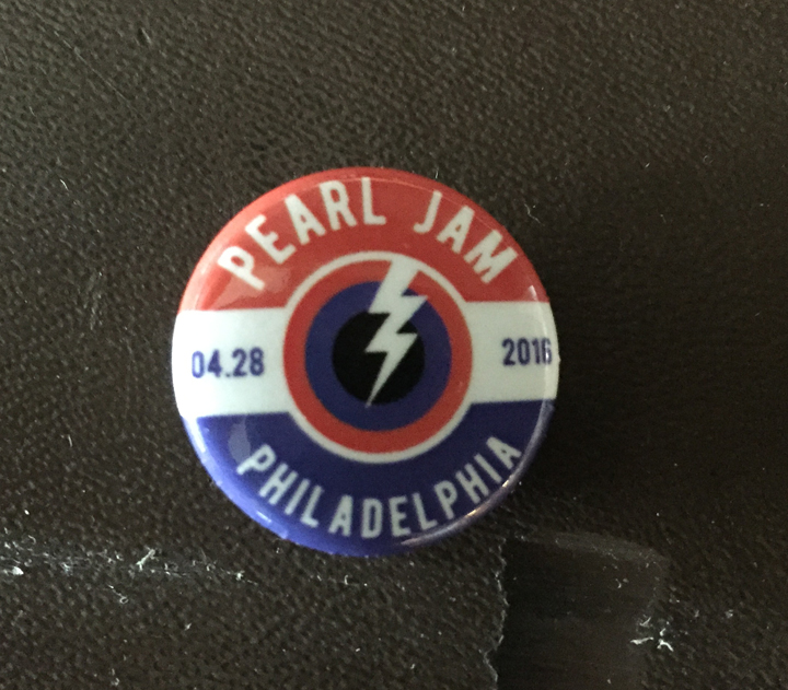 INSIDE THE ROCK POSTER FRAME BLOG: Tonight&rsquo;s Pearl Jam Philadelphia by
