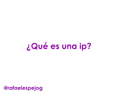 Que es una ip