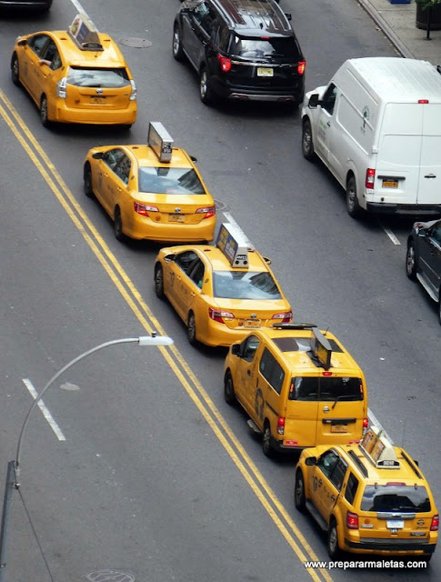 taxis en Nueva York