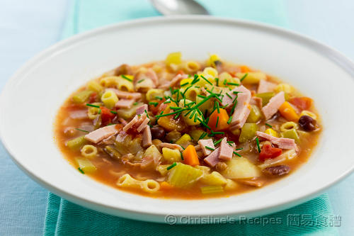 意式雜菜湯 Minestrone Soup02