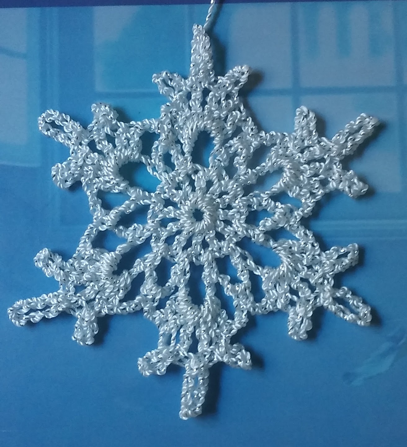 Crochet and Knitting: Snowflake Nº4