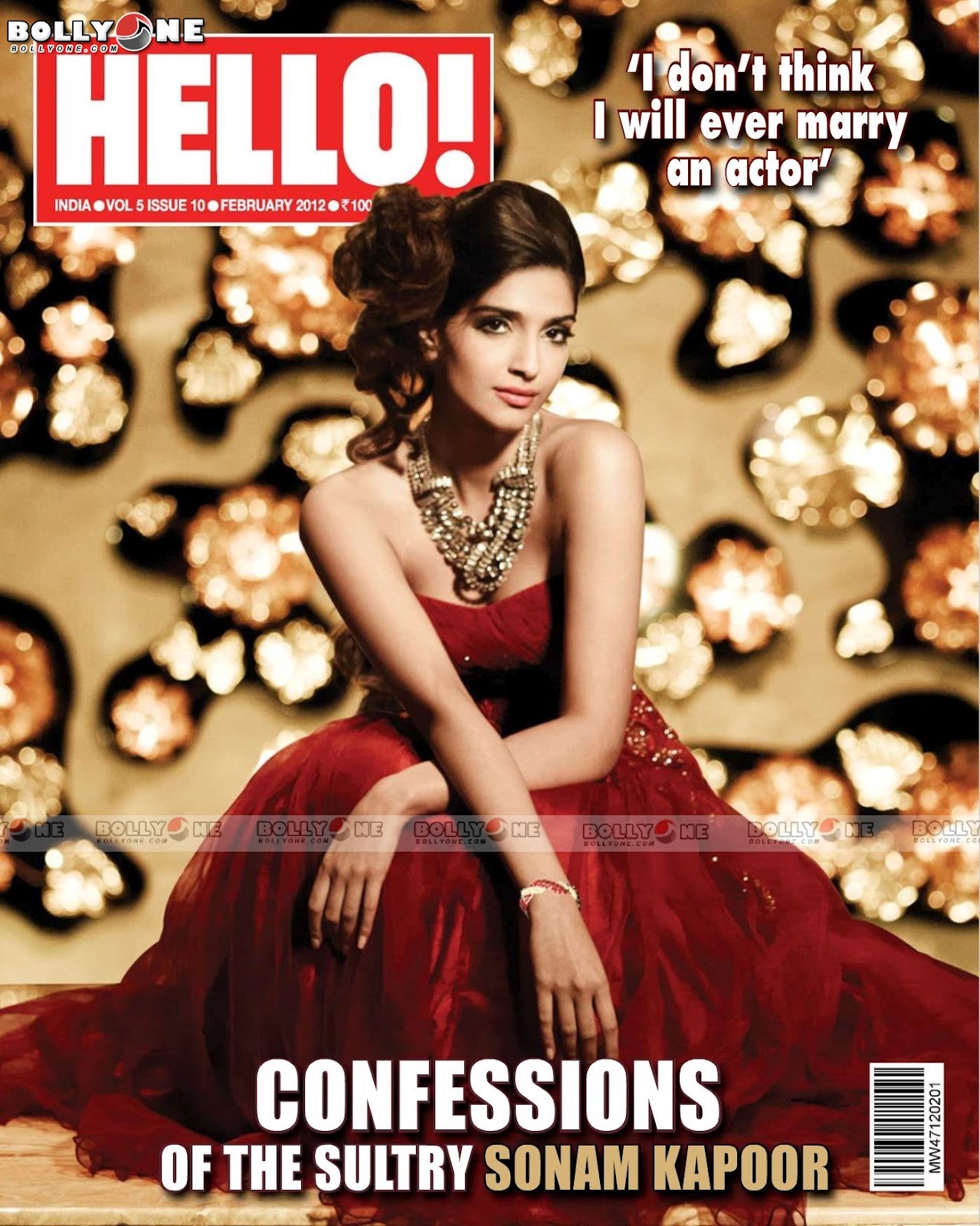 Sonam Kapoor Hello magazine Scan1 - Sonam Kapoor Hello Magazine February 2012 HQ Scans