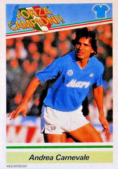 1989 Sportstars Nicola Berti Inter Milan Soccer Card 