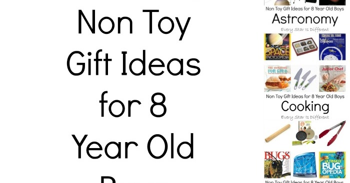 non toy gifts for 8 year old boy