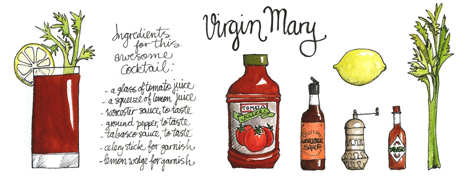 bloody mary drink clipart - photo #39