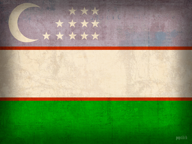 Uzbekistan Flag Pictures