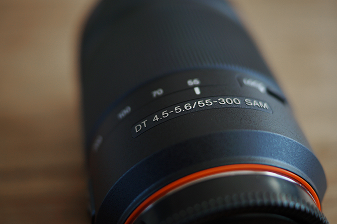 Sony 55-300mm lens