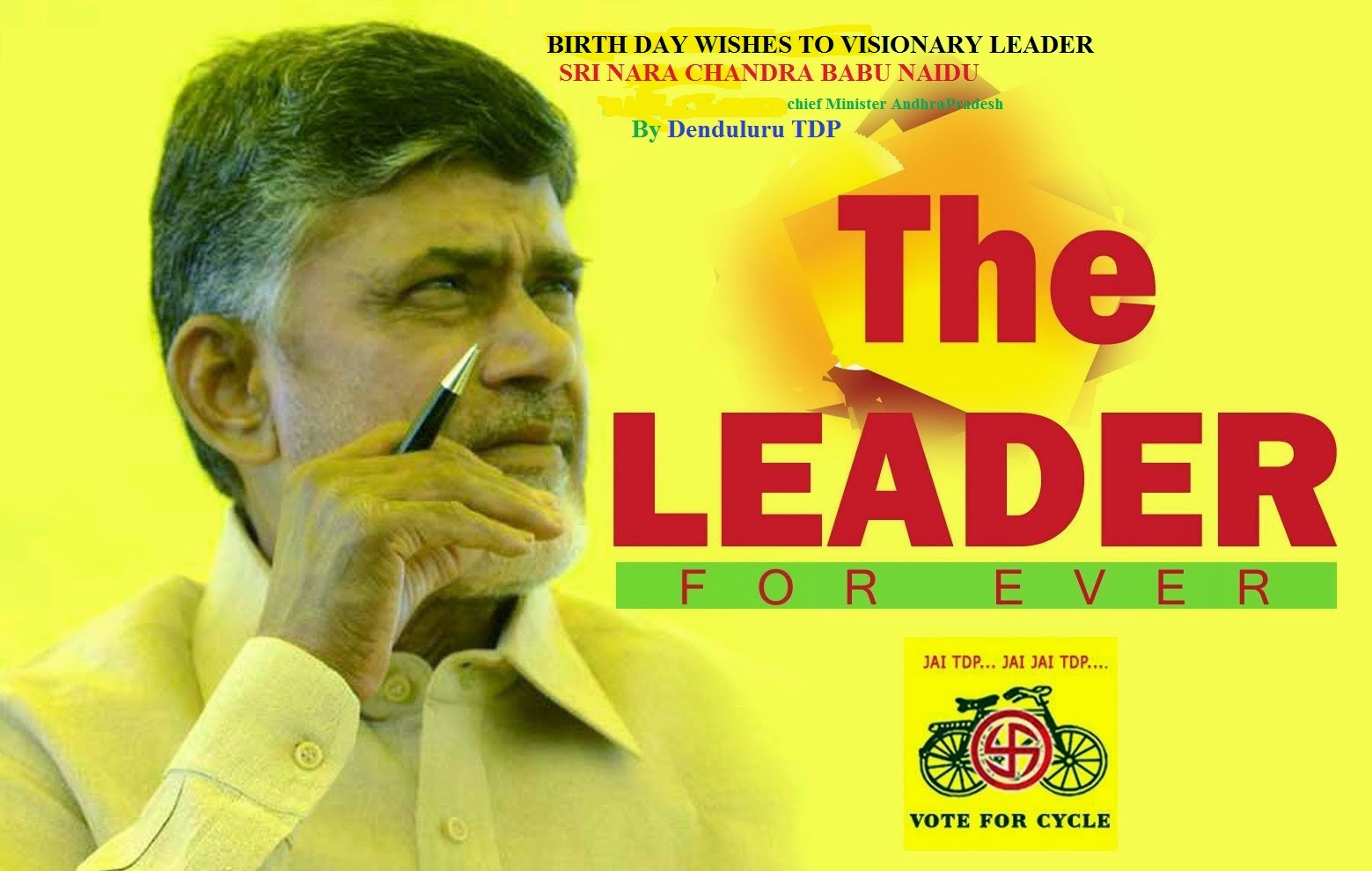 ManaChintamaneniPrabahakar: BIRTHDAY WISHES TO VISONARY LEADER SRI NARA ...