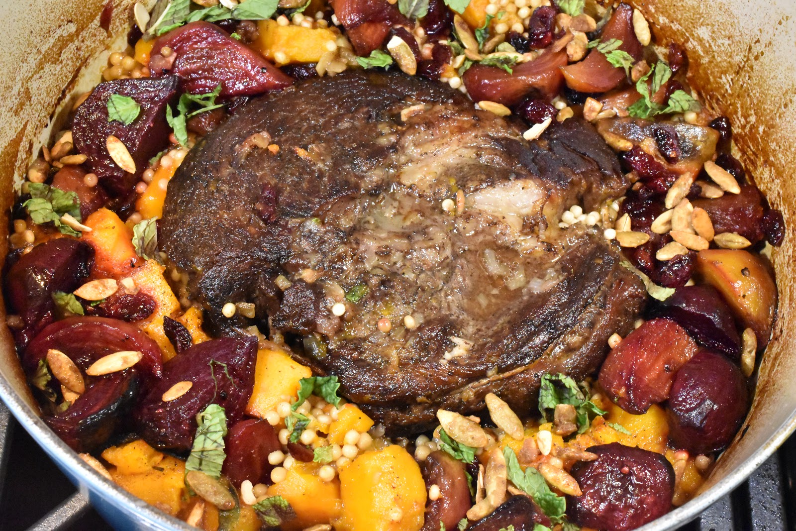 Cooking to the Wine Mt. Brave Merlot with Tagine Inspired Pot Roast