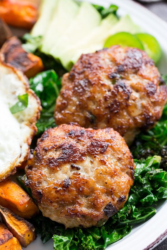 Garlic Jalapeno Chicken Sausage Patties Priscilla Macis Healthy Food