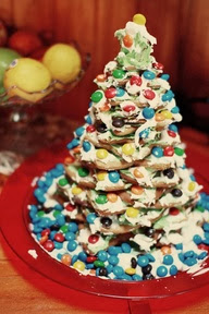 Χριστουγεννιάτικα δέντρα στο τραπέζι