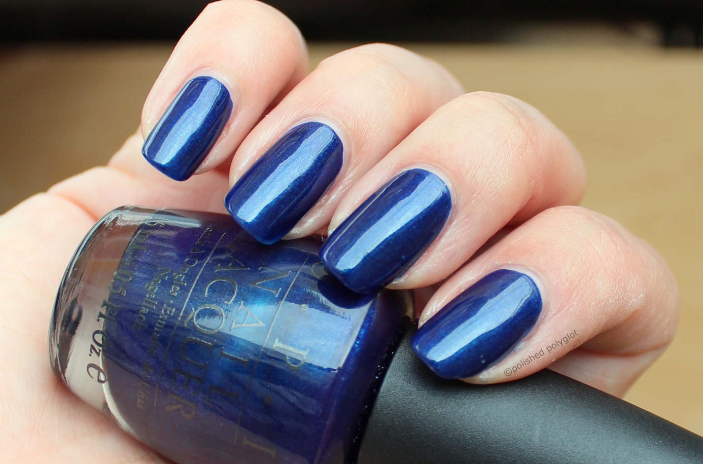 Opi Yoga Ta Get This Blue Swatch One of my favorite purple polishes