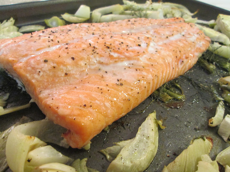 Corcoran Street Kitchen Fennel Roasted Salmon