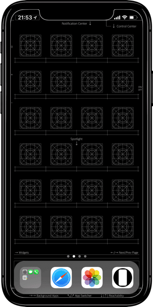 Iphone Xジェスチャーガイド たぶん 完全版 不思議なiphone壁紙のブログ