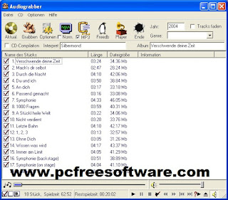 Audiograbber is freeware software its use for grabs digital audio from cd's.
