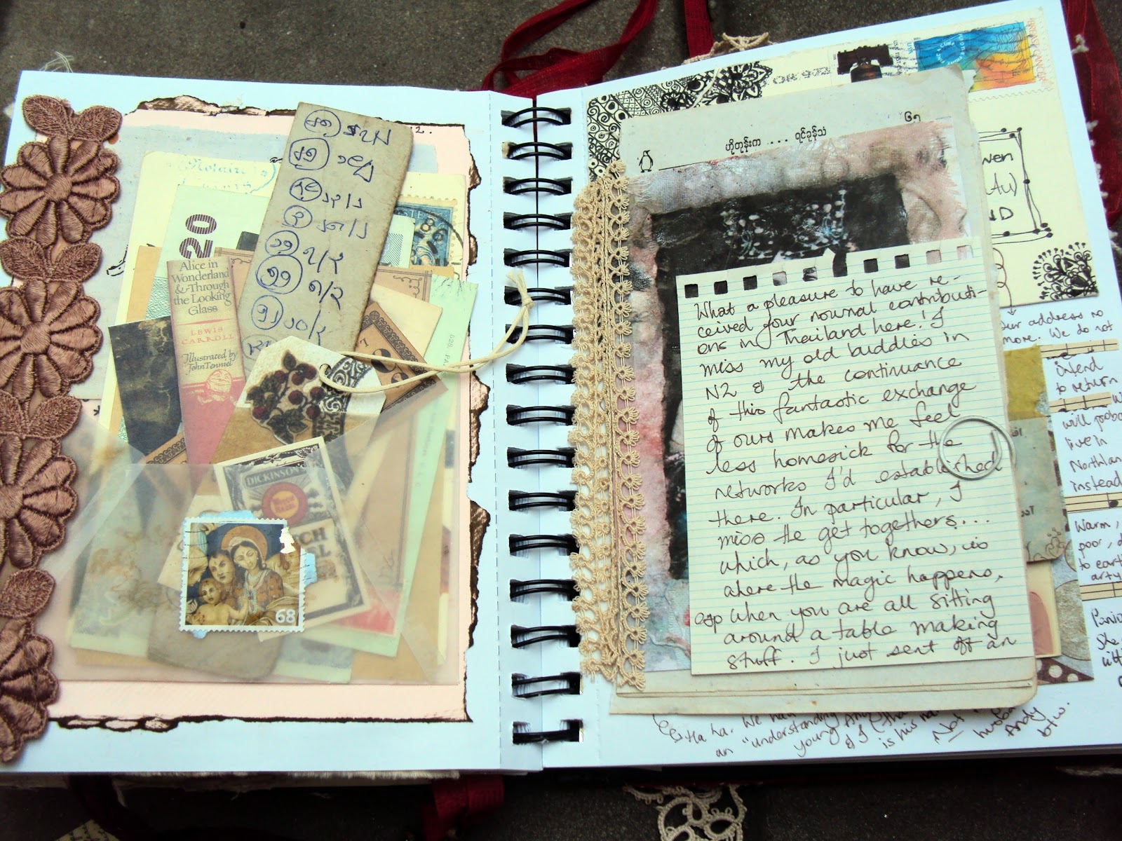 Debrina's Altered Art Diary: Art Journal Pages