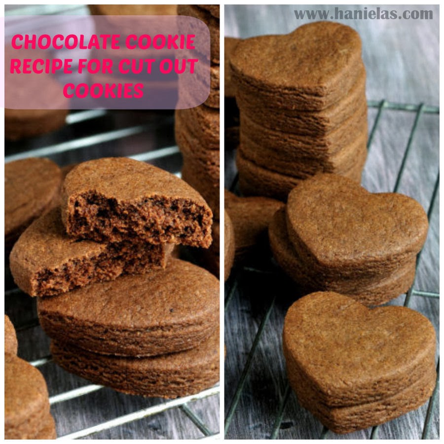 Haniela's Chocolate Cookie Recipe for Cut Out Cookies