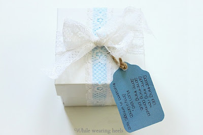 While Wearing Heels: Something Old - A Bridal Shower Gift