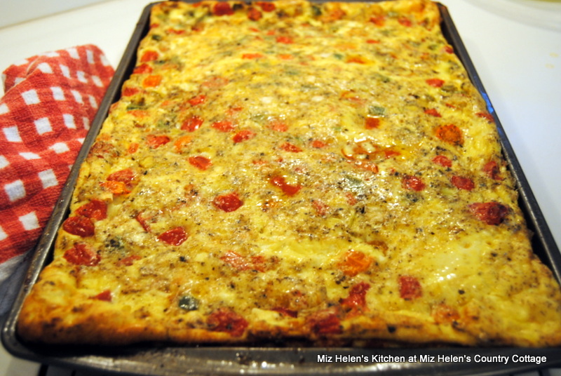 Sheet Pan Roasted Veggie Frittata