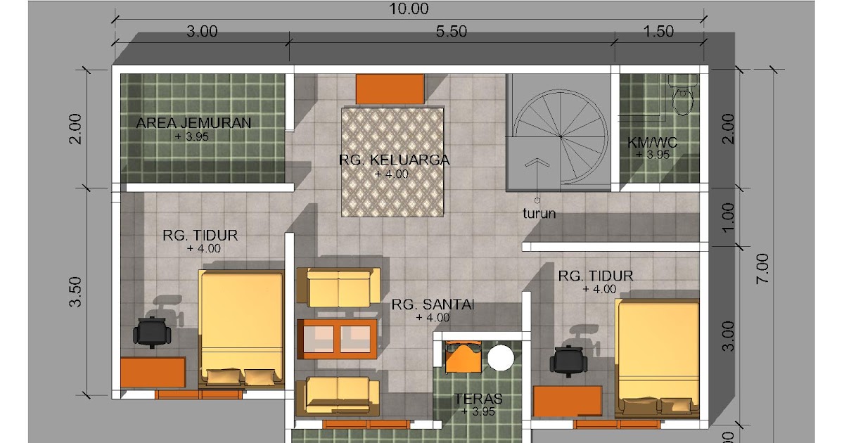 View Desain Rumah Minimalis Ukuran 8X6 Pics