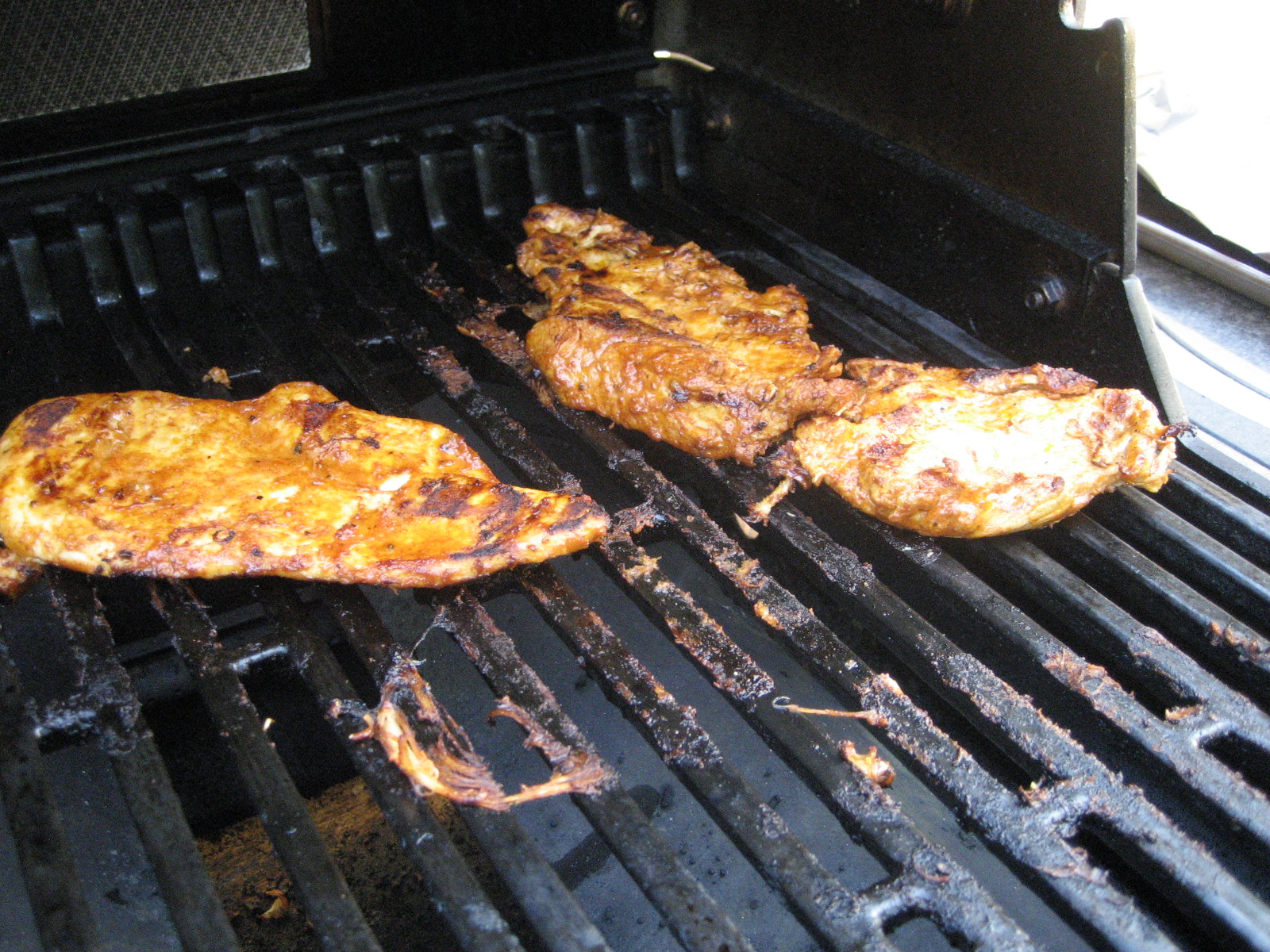 Literal Cooking Mexican Chicken Sandwiches with Grilled Peppers and Onions