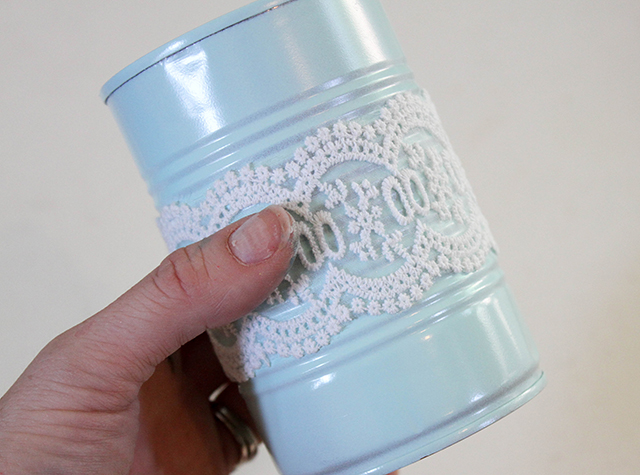 how to make VASES from aluminum cans, Oh So Lovely Blog