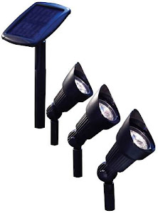 Mini 8X Solar Spotlights Set of 3