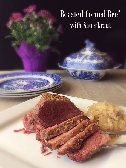 Roasted Corned Beef With Sauerkraut