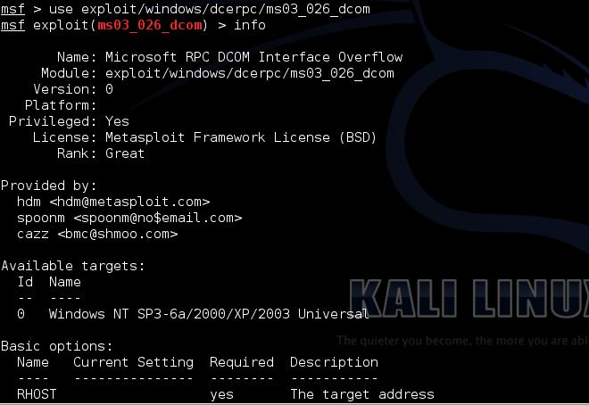 Microsoft Windows Rpc Exploit Metasploit