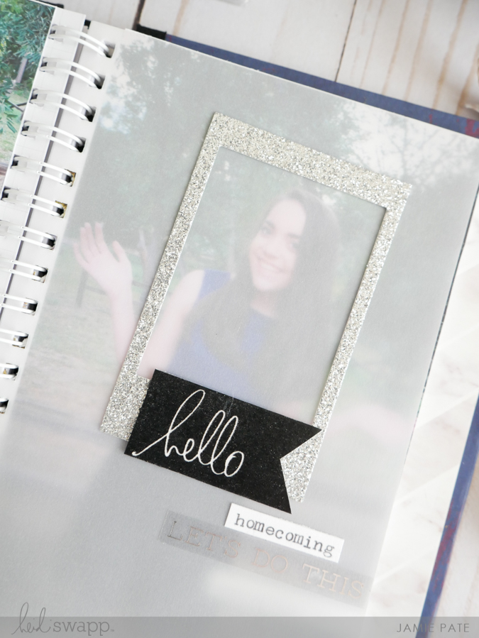 How To Create a Most Special Gift Photo Journal - Heidi Swapp Instax Vintage by Jamie Pate | @jamiepate for @heidiswapp