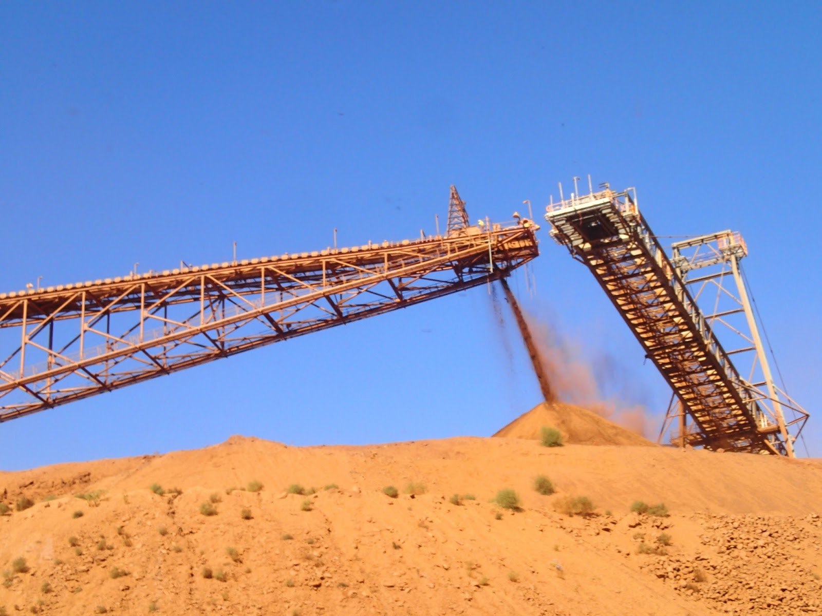 Tom Price mine visit and ride to Exmouth