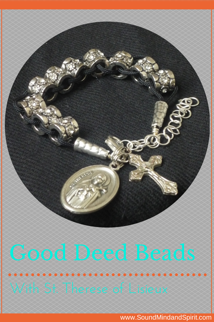 Good Deed Beads with St. Therese of Lisieux