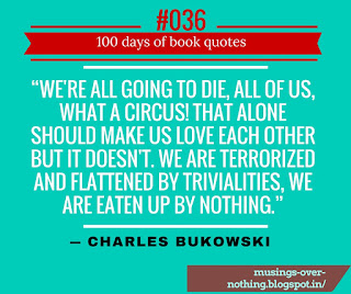 elgeewrites #100daysofbookquotes: Quote week: 6 036