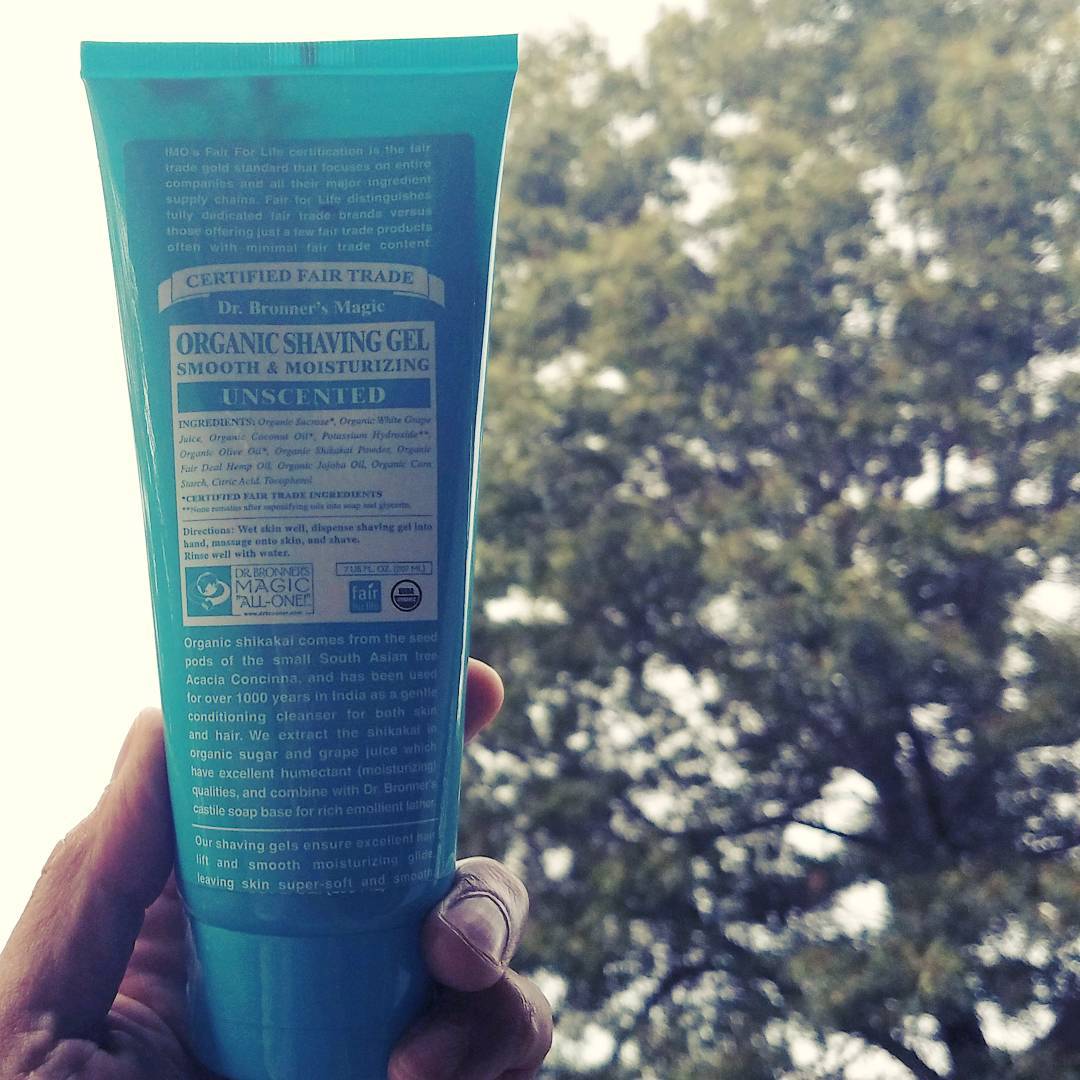 Initial Pass Dr. Bronner’s Organic Shaving Gel