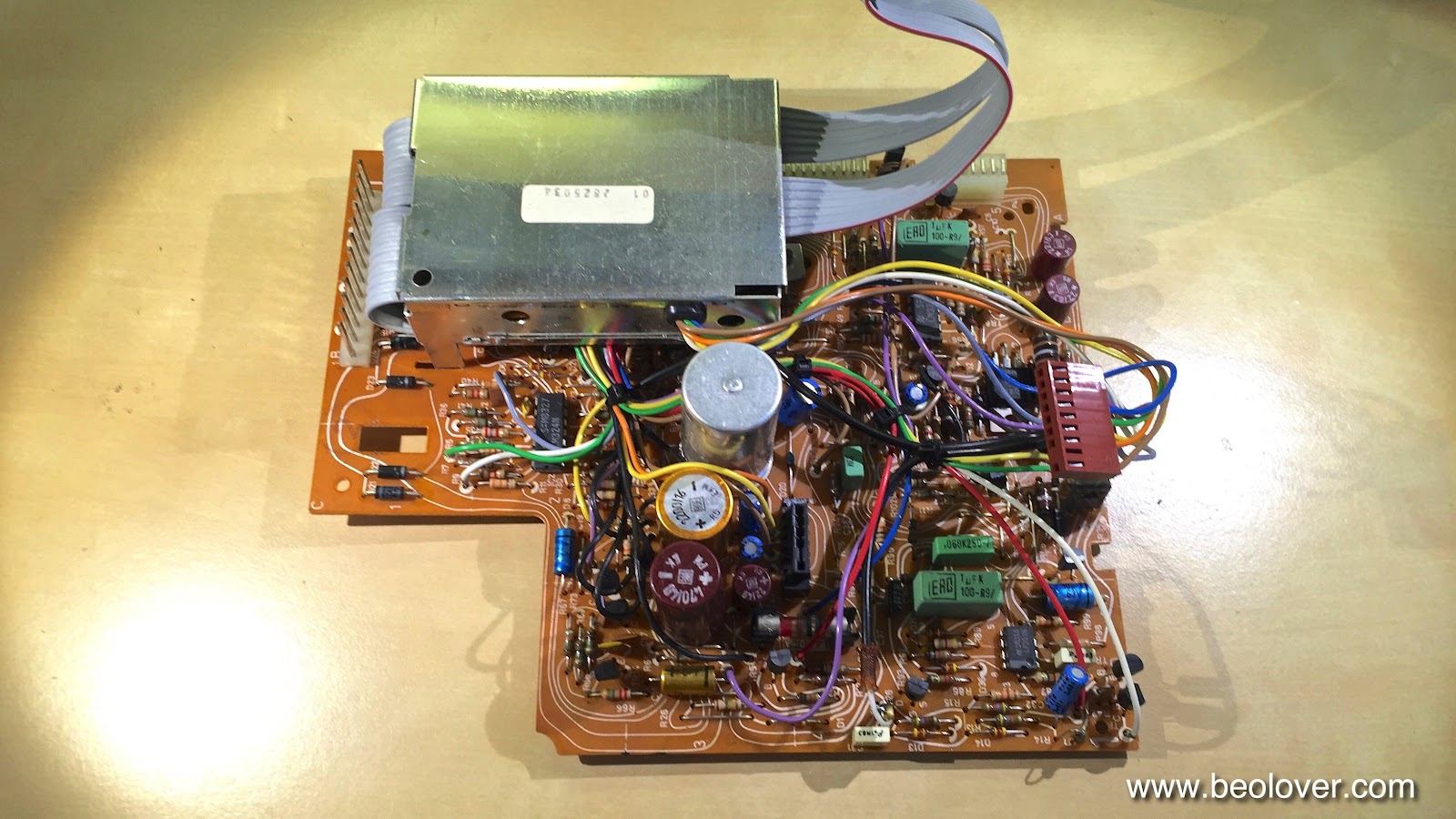 beolover Beogram 8002 First Contact, Exchanging the Electrolytic