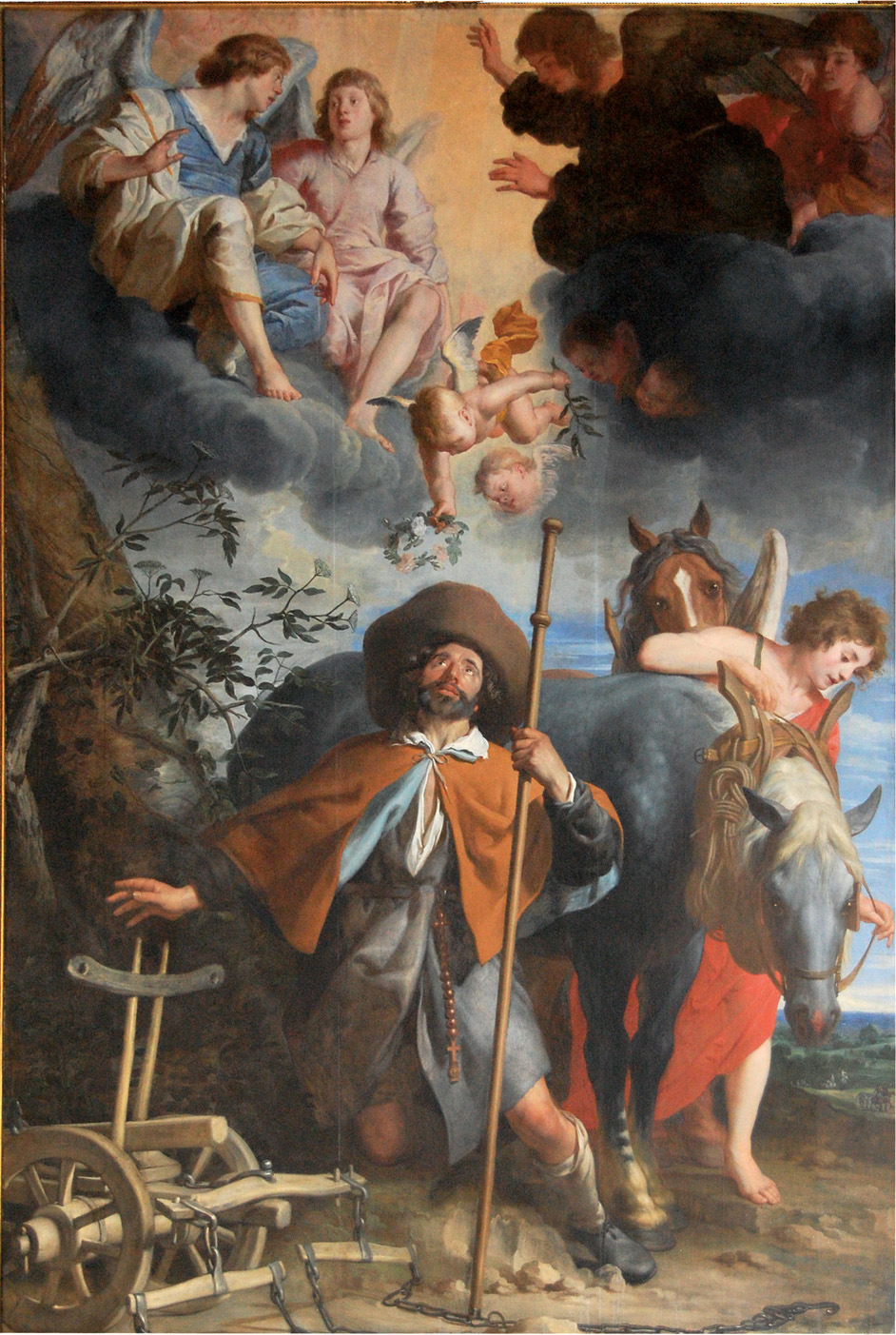 *Un Saint, un Miracle* : Saint Guy d’Anderlecht (vers 950-1012) : il entend la voix du Seigneur sur son lit de mort Imagem3