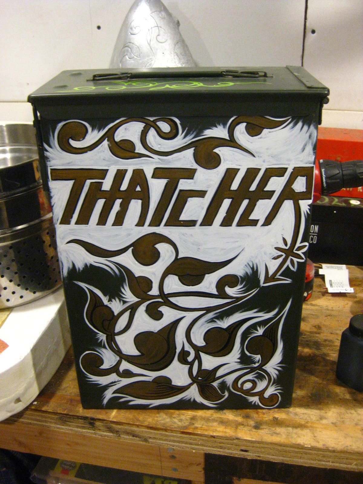 thatcher ammo can paint
