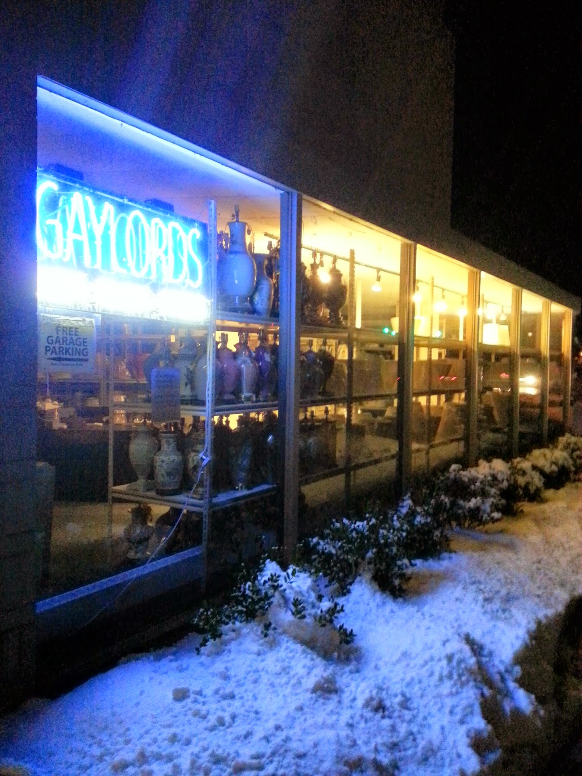 Robert Dyer Bethesda Row GAYLORD'S LAMPS AND SHADES RECOVERING FROM