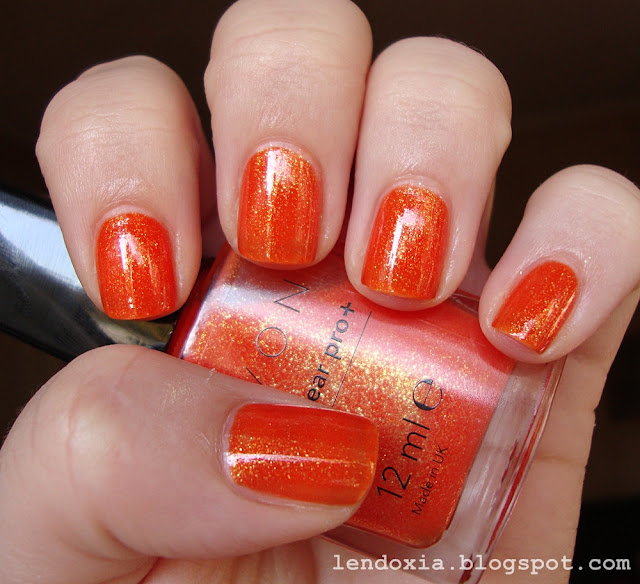 avon nailwear pro + mandarin magic