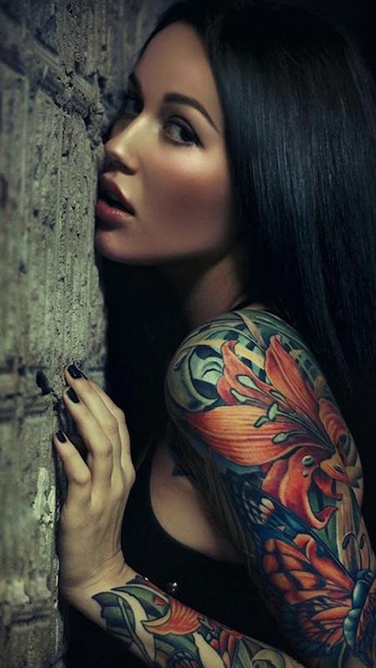 Sexy Sleeve Tattoo Girl  Android Best Wallpaper