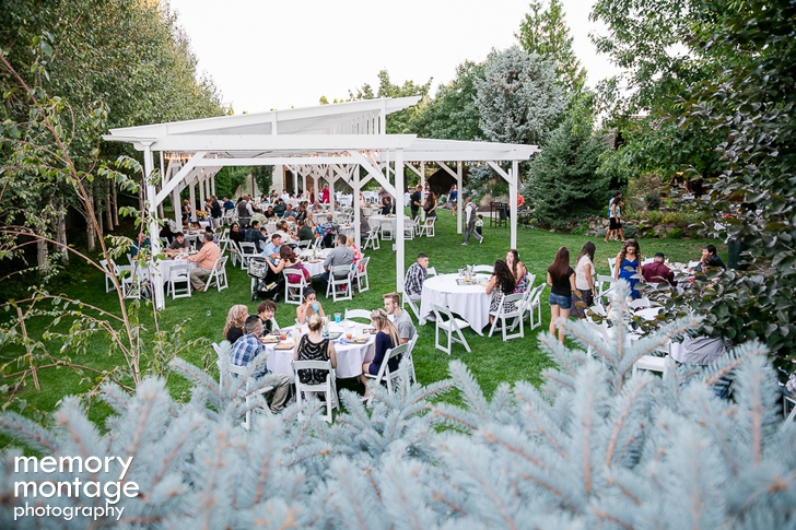 Memory Montage Photography Cascade Garden Wedding || Kristi + Riley Kull