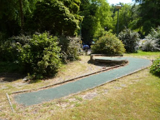 Abandoned Mini Golf on Exeter Road in Bournemouth, Dorset