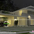 4 bedroom true flat roof contemporary house