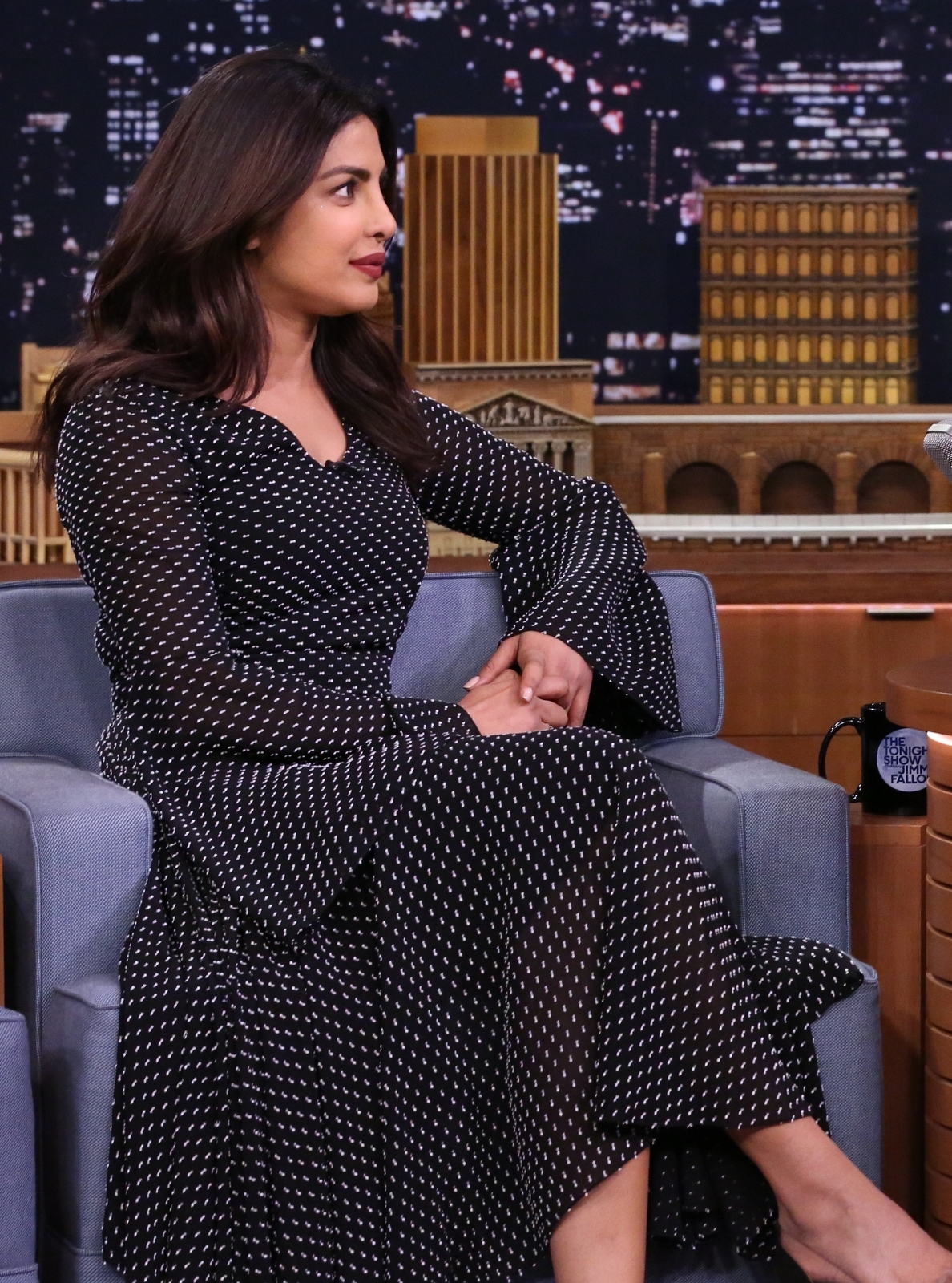 Priyanka Chopra Looks Gorgeous At 'The Tonight Show Starring Jimmy Fallon' in New York