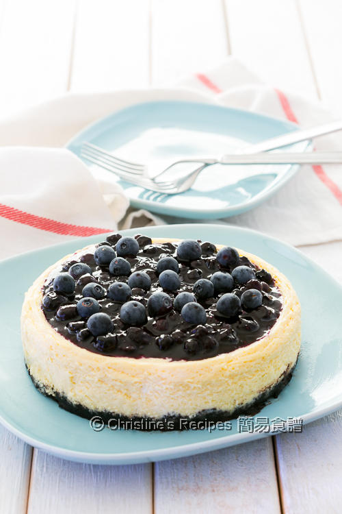 藍莓芝士蛋糕 Blueberry Cheesecake in Instant Pot01