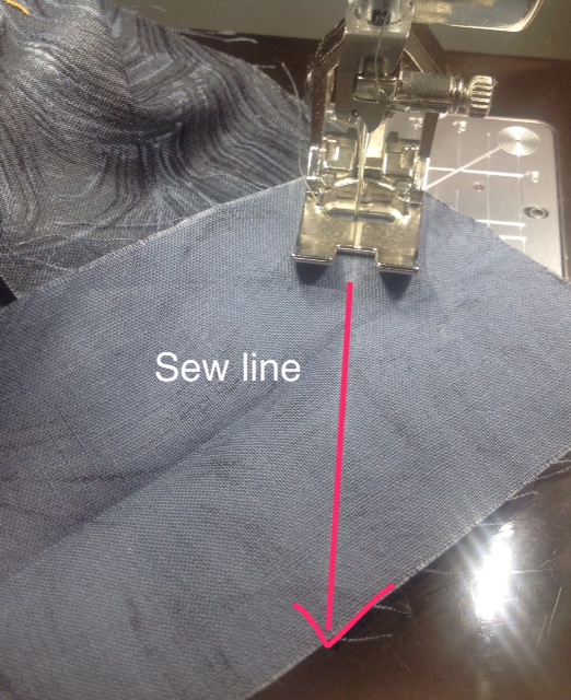 Kwilty Pleasures: BINDING - FINAL SEAM - MITERED JOIN