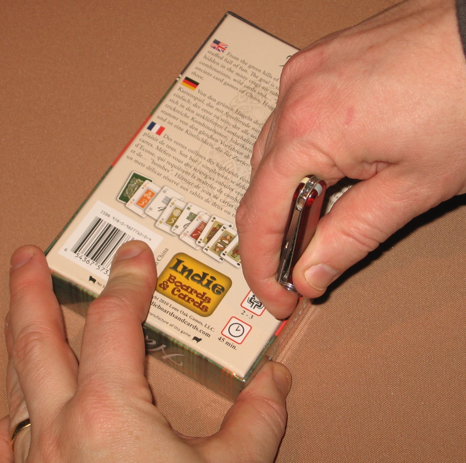 Matt's Board Game Back Room: HOT BOX - 