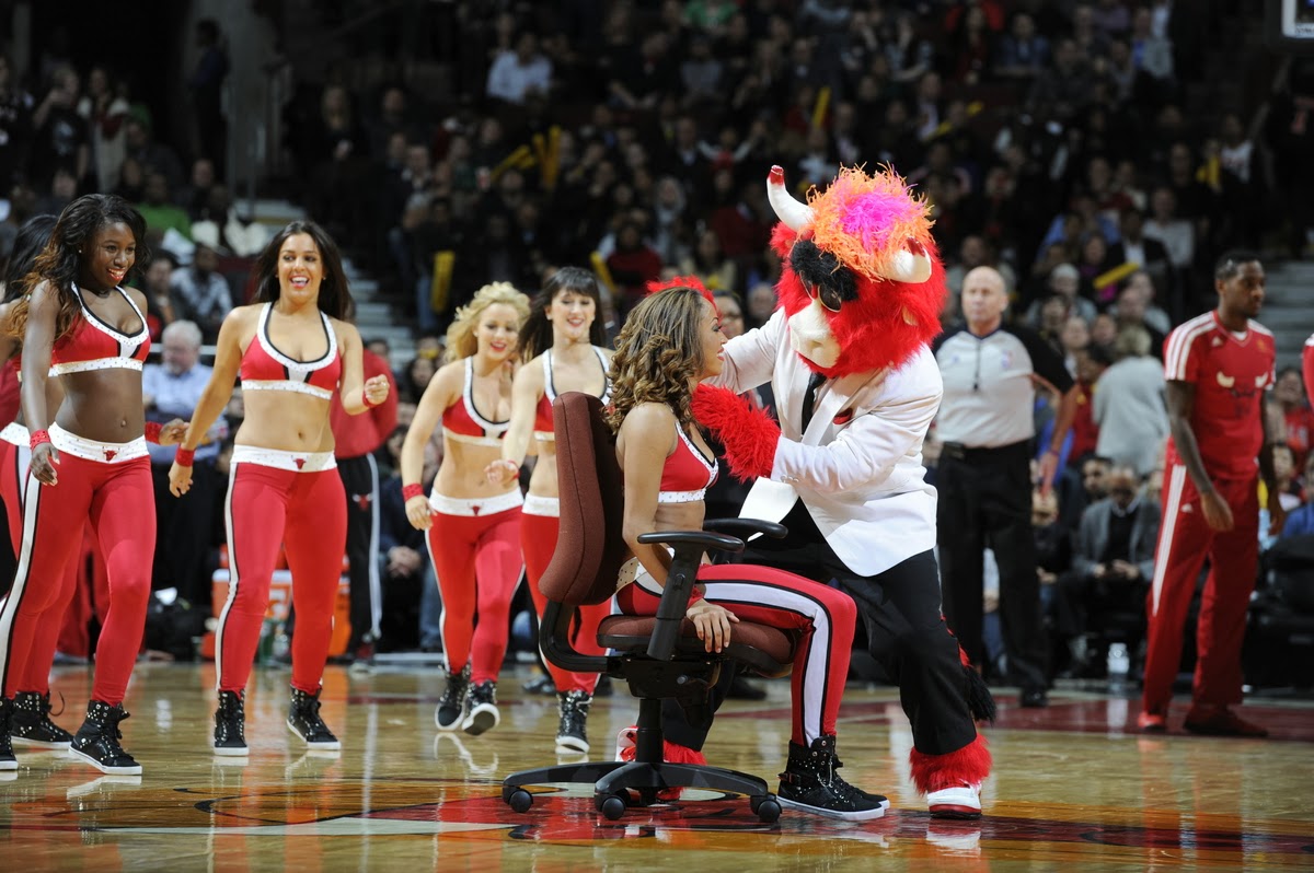 Chicago Bulls' Luvabulls Cheerleading Squad Dancer Has Surprise